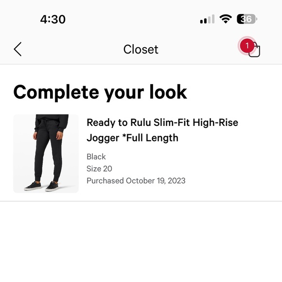 Lululemon joggers - Picture 5 of 5